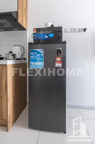 KLIA-KLIA 2, Comfy Studio, Horizon Suites Sepang-Dengkil by Flexihome-MYにあるキッチンまたは簡易キッチン