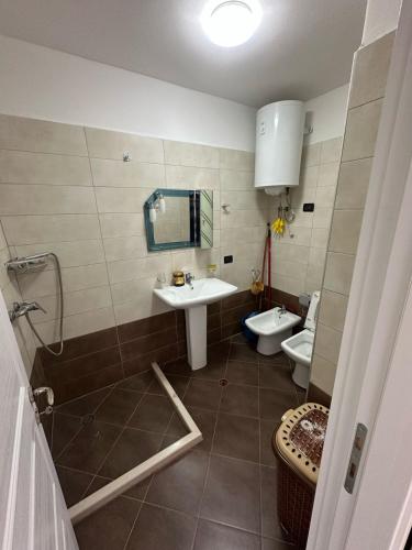 Koupelna v ubytování Arditi Guest House