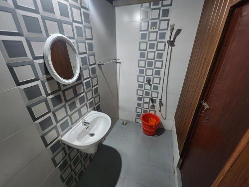 Koupelna v ubytování Riverine Heritage Resort