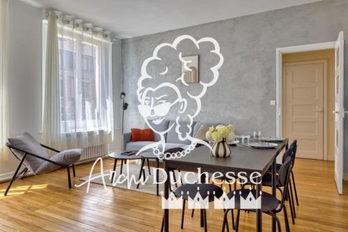 Le Lili's Home élégant F4 proche du centre-ville de Rouen