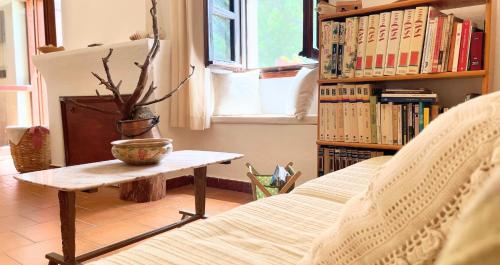 Ruang duduk di 5 Min to Costa Smeralda - A Typical Sardinian House - Stazzo Lughente