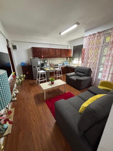 Posezení v ubytování Royal view Apartment