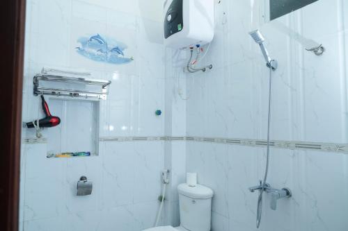 Phòng tắm tại Diamond Motel