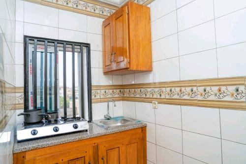Kuchyň nebo kuchyňský kout v ubytování Gabel RestHouse