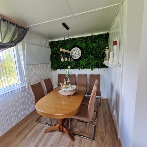 Ruang duduk di Ferienhaus am Edersee-scheid