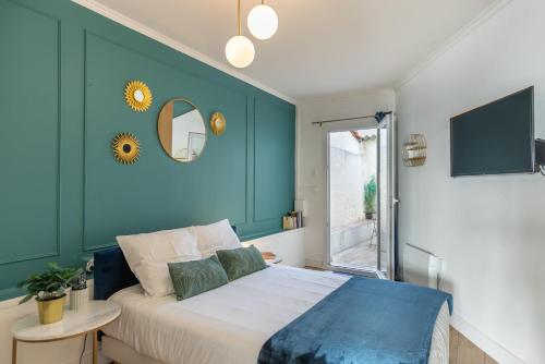 Le Néo - Studio chic avec sa cour privative et fibre