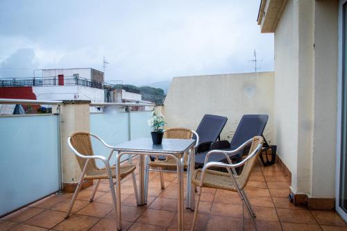 Μπαλκόνι ή βεράντα στο Apartamentos Comfort Calella