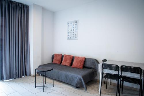 Χώρος καθιστικού στο Apartamentos Comfort Calella