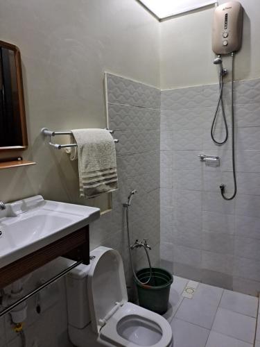 Ένα μπάνιο στο Résidence Teranga walo