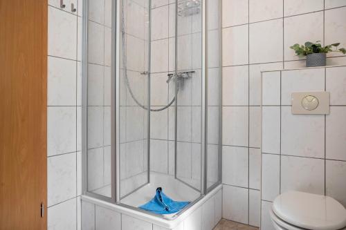 Koupelna v ubytování Ferienwohnung Ostseezeit