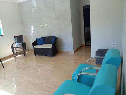 Posezení v ubytování Quartos pra hospedagem em Maragogi