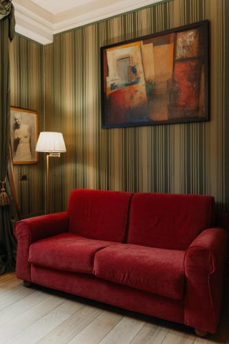 Hotel Palazzo Guiscardo Pietrasantaにあるシーティングエリア