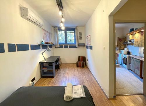 Film Poster or Coffee Basement Apartman with terrace