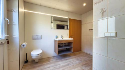 Koupelna v ubytování Ferienapartment Seemöwe im Haus "Baltic See"