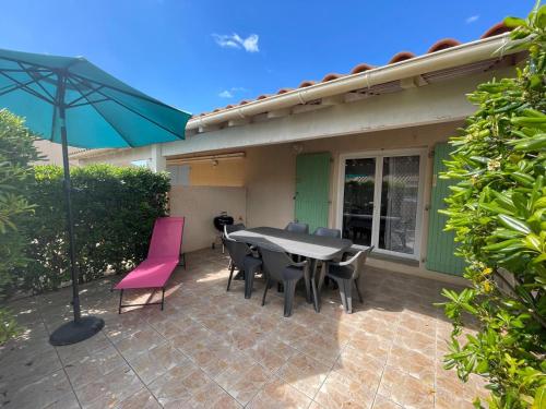 Maison de vacances dans résidence MARINES avec piscine commune, 4 couchages, 250 m de la mer à PORTIRAGNES Plage LRMA4