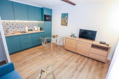 Fabulous Green 2-room apartment in the center of Grasse