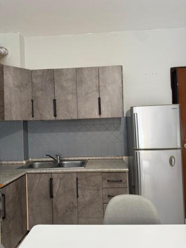 ครัวหรือมุมครัวของ Helios Apartament