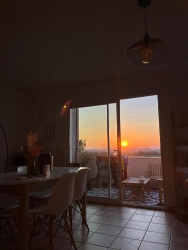 Home with terrace and views!