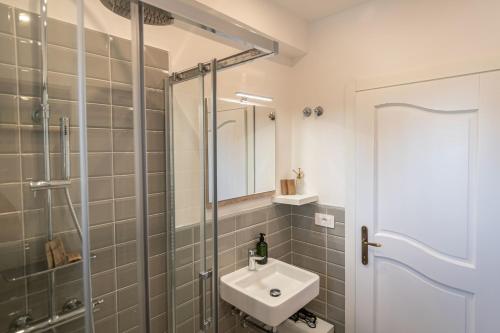 Koupelna v ubytování B&B San Gabriele