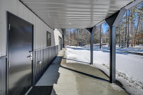 Το Hunt, Fish and Boat Northwoods Hideaway τον χειμώνα