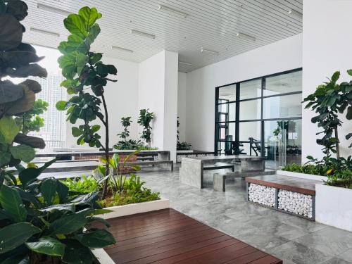 Zahrada ubytování Chambers Suites KL