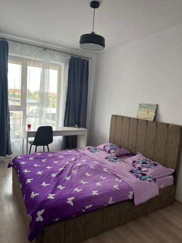 Ένα ή περισσότερα κρεβάτια σε δωμάτιο στο Patris Place