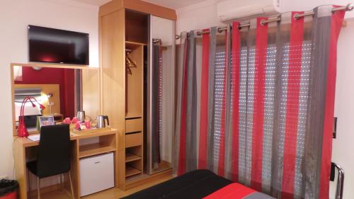 Dapur atau dapur kecil di Dom João Glamour Hotel