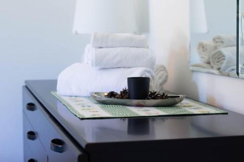 Ένα ή περισσότερα κρεβάτια σε δωμάτιο στο Green Home