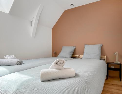 Postel nebo postele na pokoji v ubytování Charme et confort près de Rennes