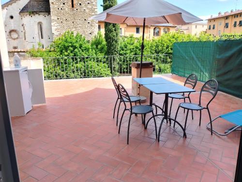 Balkón alebo terasa v ubytovaní Fabroniana Apartments