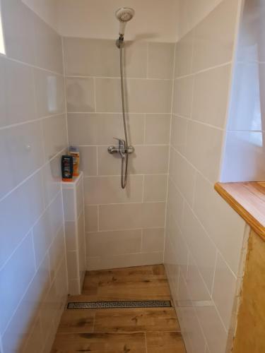 Un baño de Soba tete Tile - Hiša ob gozdu