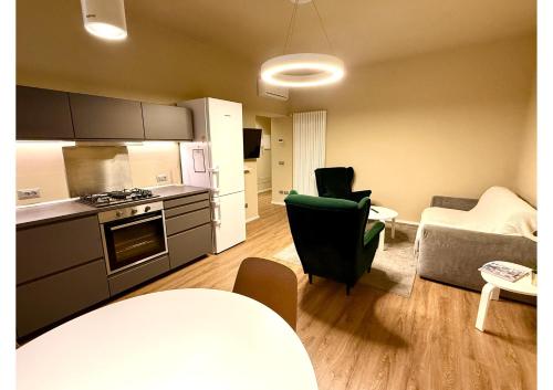 Kuchyň nebo kuchyňský kout v ubytování Dolce Verona Apartment
