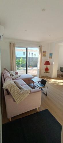 Maison duplex Bisca avec jardin