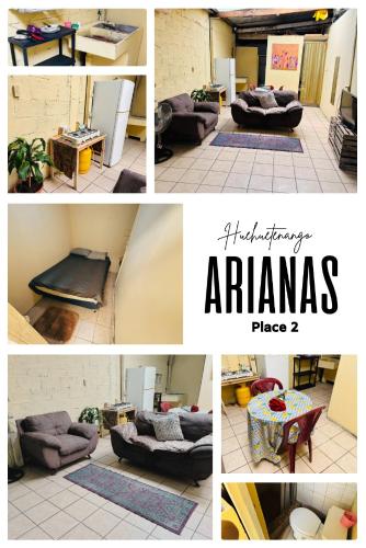 Χώρος καθιστικού στο Arianas Place 2