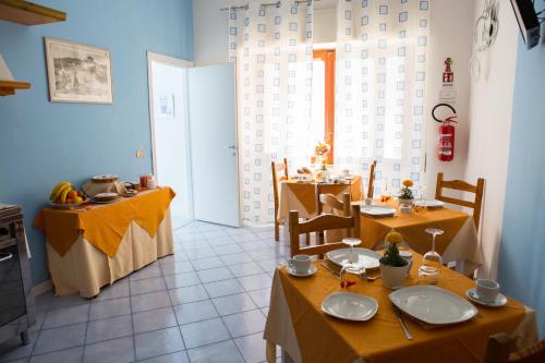 Posezení v ubytování B&B Posidonia