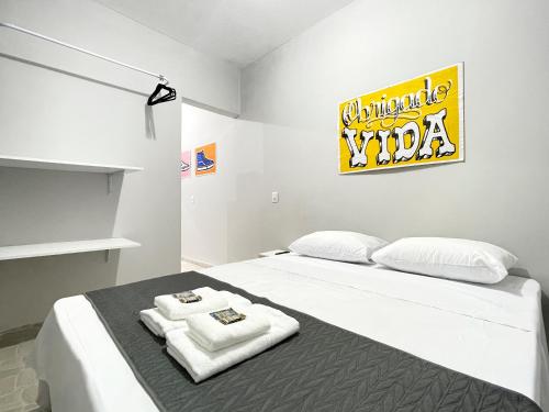 Postel nebo postele na pokoji v ubytování 1 Bedroom Plaza Shopping Budget Complete