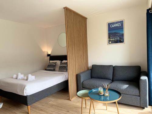 Studio Riviera, Centre-ville Cannes, Terrasse, Clim photo 9