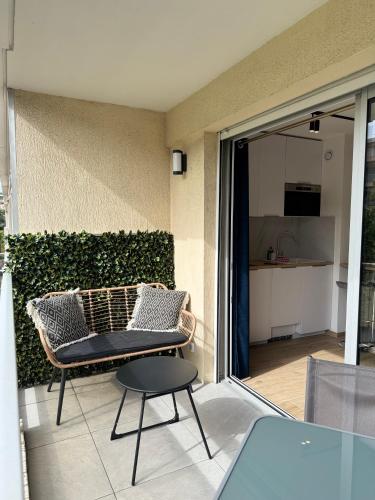 Studio Riviera, Centre-ville Cannes, Terrasse, Clim photo 13