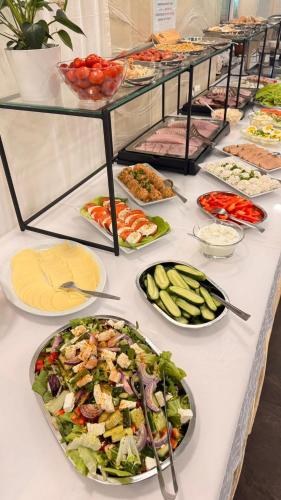 Jídlo v penzionu nebo okolí