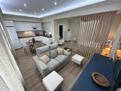 Χώρος καθιστικού στο Pintor Espinosa 3 loft