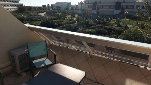 Balkón alebo terasa v ubytovaní Résidence Héliopolis Bâtiment L - HELIOPOLIS L - APPARTEMENT T2 - 4 pers. MAE-3074