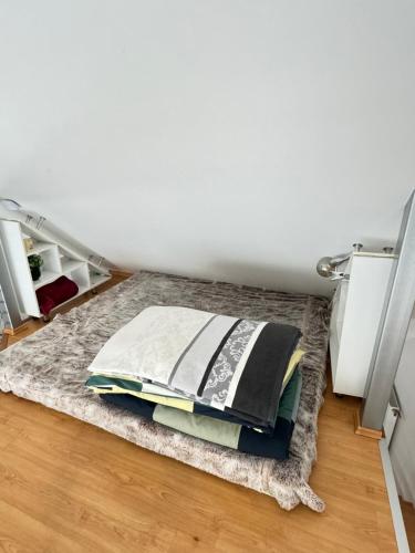Llit o llits en una habitació de Prima Riga