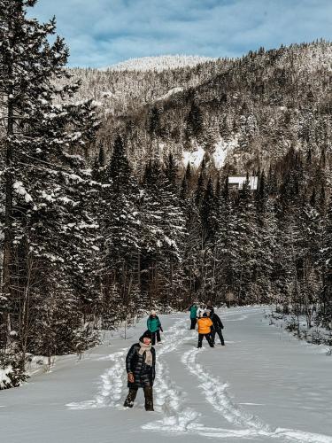 Το Farouche Tremblant - Hotel Nature & Expériences τον χειμώνα