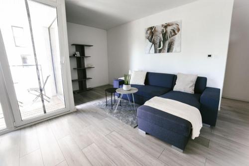 Posezení v ubytování Modern Urban Flat Prešov - Near Downtown, Parking