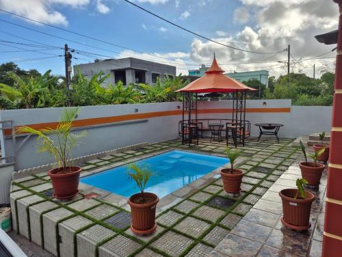 Piscina en o cerca de Villa Oceanie