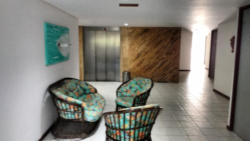 Χώρος καθιστικού στο Pipa's Bay Apartamentos