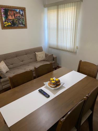 Χώρος καθιστικού στο Apartamento do Renan