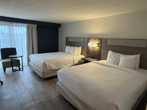 Postel nebo postele na pokoji v ubytování Holiday Inn Express Denver Central - North
