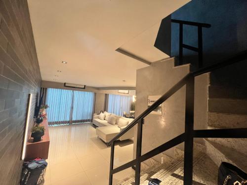 Katil atau katil-katil dalam bilik di Apartamento Umarizal Sonata