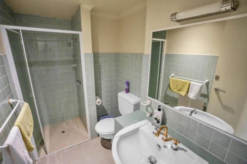 Koupelna v ubytování Whistler 1C